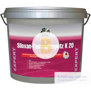 Декоративна штукатурка баранчик Dufa Siloxan-Fassadenputz K 20 2 мм 25 кг