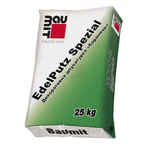 Декоративна штукатурка баранчиків Baumit EdelPutz Spezila 2К 2 мм 25 кг