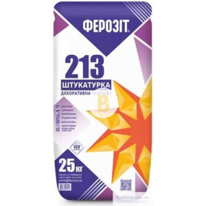 Декоративна штукатурка короїд Ферозит 213 3 мм 25 кг