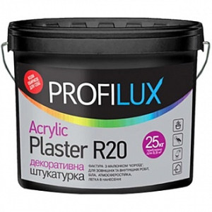 Декоративна штукатурка короїдів PROF LUX Acrylic Plaster R 20 2 мм 25 кг