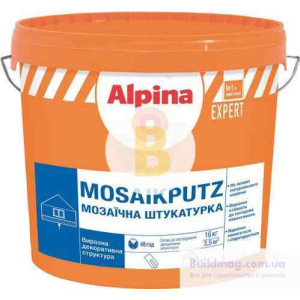 Декоративна штукатурка мозаїчна Alpina Expert Mosaikputz 15 1,6-2 мм 16 кг