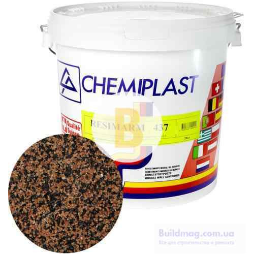 Декоративна штукатурка мозаїчна Chemiplast Resimarm 437 2,5 мм 20 кг