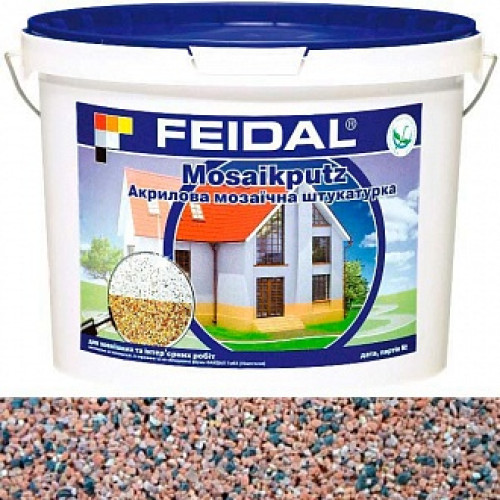 Декоративна штукатурка мозаїчна Feidal Mosaikputz mini А15 0,63-2 мм 25 кг