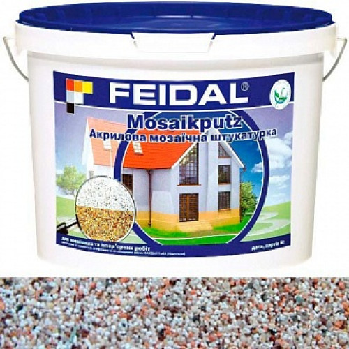 Декоративна штукатурка мозаїчна Feidal Mosaikputz mini А16 0,63-2 мм 25 кг