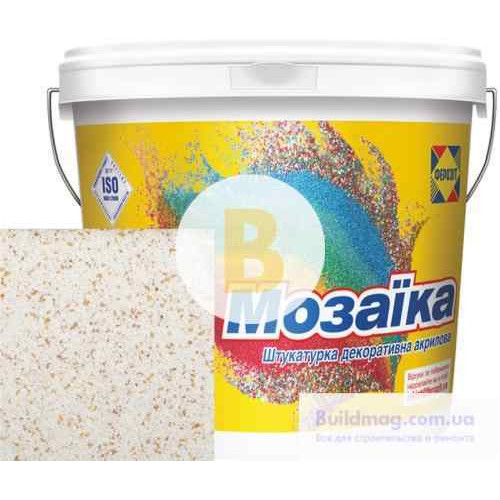 Декоративна штукатурка мозаїчна Ферозит Мозаїка C-023 1,6 мм 14 кг