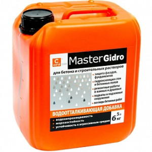 Добавка гідрофобна Coral MasterGidro 5 л