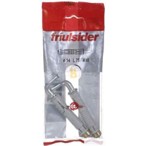 Дюбель 14/10x1 шт 14/М10 мм Friulsider