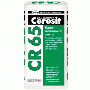 Гідроізоляційна суміш Ceresit CR-65 25 кг