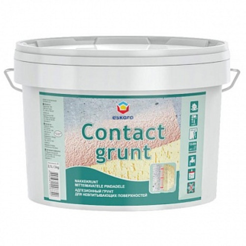 Ґрунтовка адгезійна Eskaro Contact grunt 3 кг