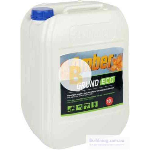 Ґрунтовка глибокого проникнення Amber Grund Eco Amber 10 л