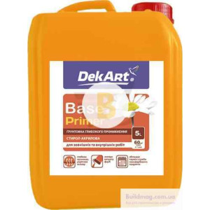 Ґрунтовка глибокого проникнення DekArt Base 5 л