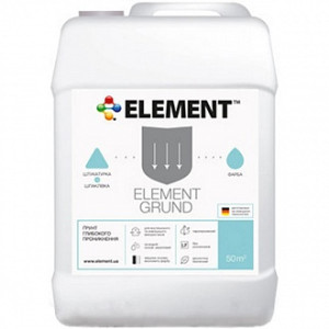 Ґрунтовка глибокого проникнення Element Grund 5 л
