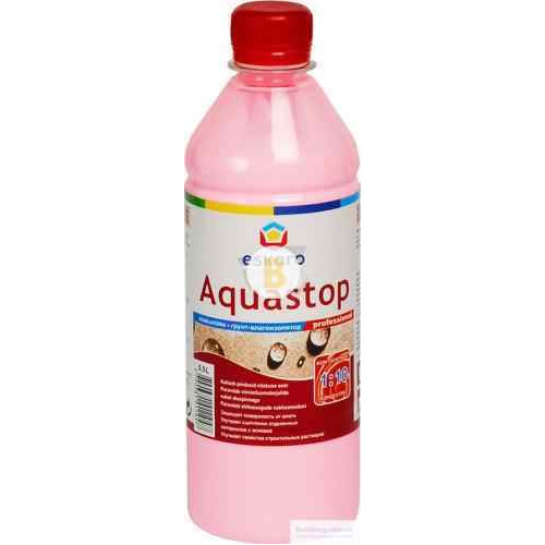 Грунтовка глибокого проникнення Eskaro Aquastop Professional концентрат 1:10 0.5 л