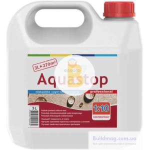 Ґрунтовка глибокого проникнення Eskaro Aquastop Professional концентрат 1:10 3 л