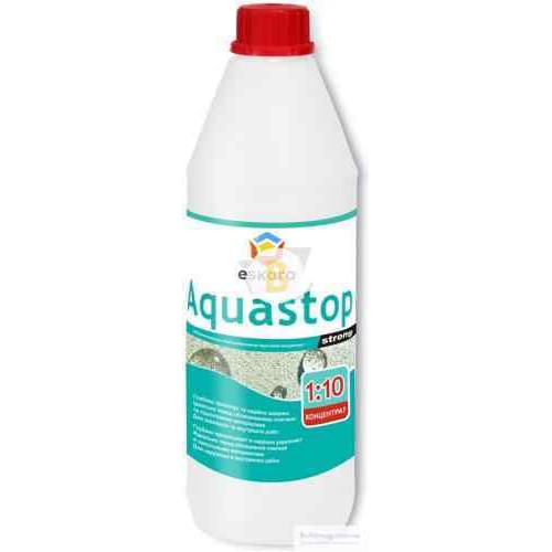 Ґрунтовка глибокого проникнення Eskaro Aquastop Strong концентрат 1:10 1 л