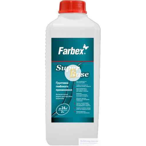 Ґрунтовка глибокого проникнення Farbex SuperBase 2 л