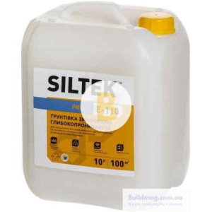 Грунтовка глибокого проникнення Siltek Profi Е-110 10 л