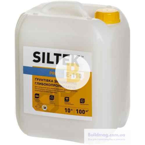Грунтовка глибокого проникнення Siltek Profi Е-110 10 л