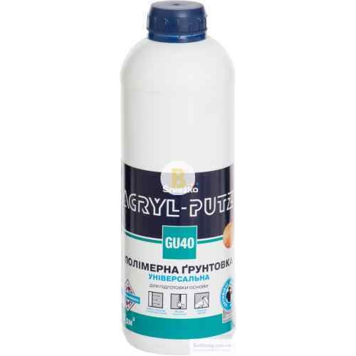 Ґрунтовка глибокого проникнення Sniezka Acryl-putz GU40 1 л