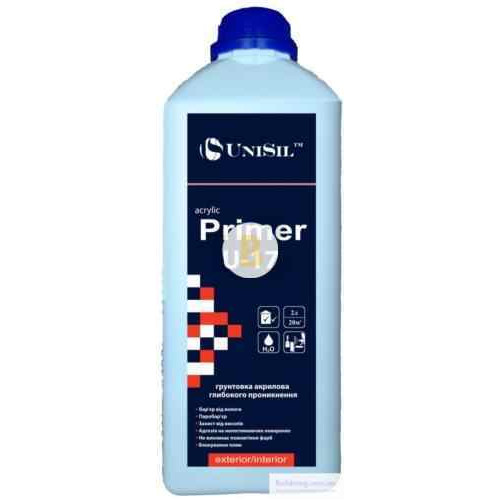 Грунтовка глибокого проникнення UniSil acrylic primer U-17 2 л
