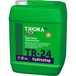 Грунтовка водовідштовхувальна Triora TR-24 hуdrostop 10 л