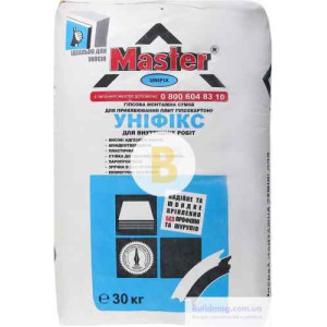 Клей для гіпсокартону Master Unifix 30 кг