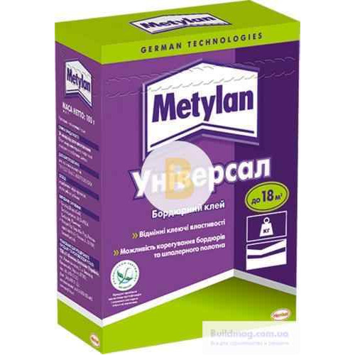 Клей для паперових та легких вінілових шпалер Metylan Універсал 100 г