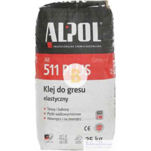 Клей для плитки Alpol AK 511 PLUS 25 кг