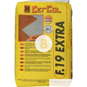 Клей для плитки Cercol F.19 Extra 25 кг