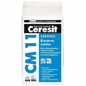 Клей для плитки Ceresit СМ 11 5 кг
