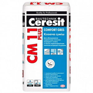 Клей для плитки Ceresit СМ 11 Plus 25 кг