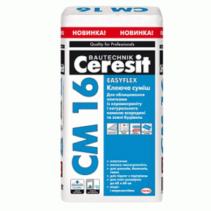 Клей для плитки Ceresit СМ-16 25 кг
