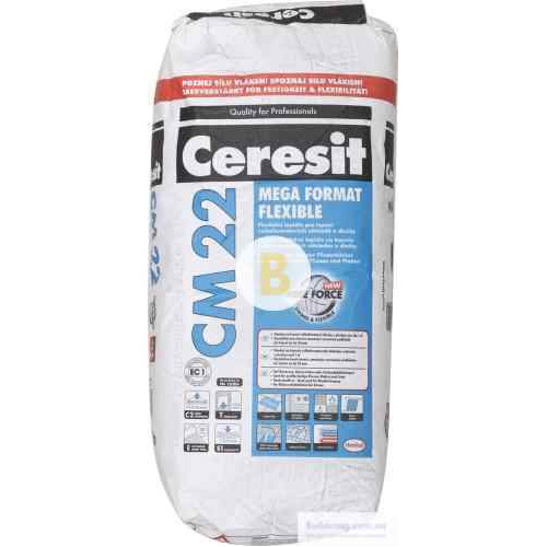 Клей для плитки Ceresit СМ-22 Mega Format Flexible 25 кг