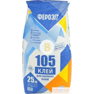 Клей для плитки Ферозит 105 25 кг