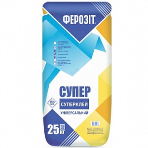 Клей для плитки Ферозит Супер 25 кг