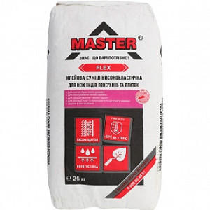 Клей для плитки Master ® Fleх 25 кг