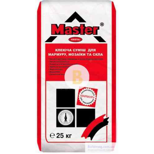 Клей для плитки Master ® Kristal 25 кг