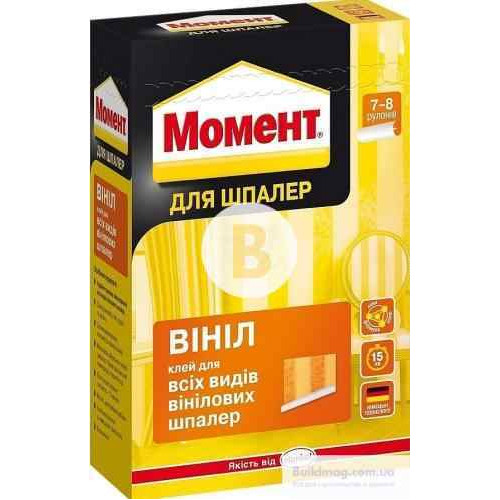 Клей для шпалер Момент Вініл 250 г