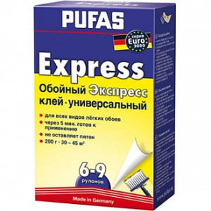 Клей для шпалер PUFAS EXPRESS 200 г