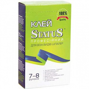 Клей для шпалер Status професійний для всіх видів шпалер 250 г