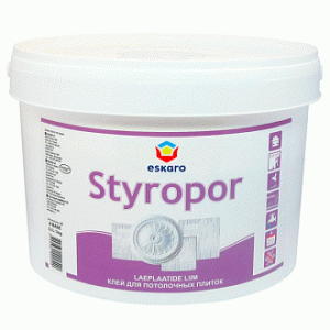 Клей Eskaro для стельових плит Styropor 3 кг.