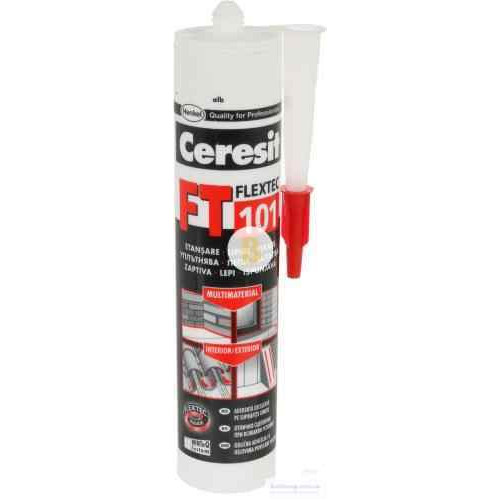 Клей-герметик Ceresit Flextec FT 101 300 мл білий