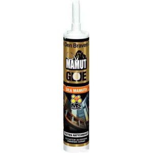Клей-герметик Den Braven Mamut Glue 290 мл білий