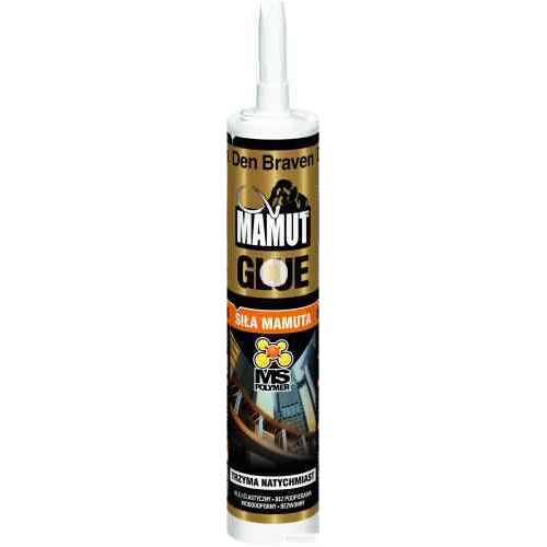 Клей-герметик Den Braven Mamut Glue 290 мл білий