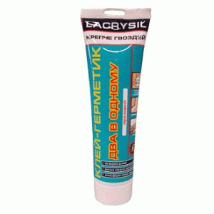 Клей-герметик LACRYSIL Міцніші цвяхи 2 в 1 150 г