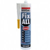 Клей-герметик SOUDAL FIX ALL Classic 290 мл коричневий