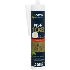 Клей-мастика Bostik для максимальних навантажень MSP 108 290 мл білий