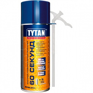 Клей-піна Tytan Professional STD 60 секунд універсальний