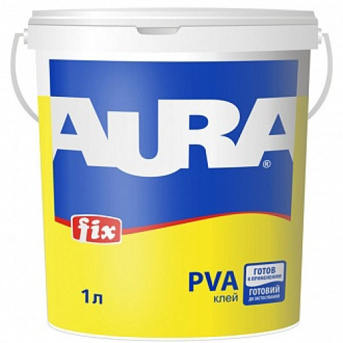 Клей ПВА AURA Fix 1л