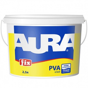 Клей ПВА AURA Fix 2.5л